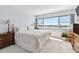 Bright main bedroom showcasing waterfront views and a comfortable, inviting layout at 31 Island Way # 609, Clearwater Beach, FL 33767