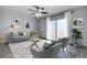 Sunlit living room with sliding glass doors, stylish decor, and neutral tones at 3604 Brigadoon Cir # 3604, Clearwater, FL 33759