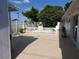 Backyard with white privacy fence, and paver patio area at 4529 W Knox St, Tampa, FL 33614