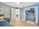 Bedroom with closet and a bed at 5212 Twin Creeks Dr, Valrico, FL 33596