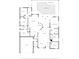 Detailed floor plan featuring multiple bedrooms, bathrooms, and a spacious open-concept living area with a pool at 5212 Twin Creeks Dr, Valrico, FL 33596