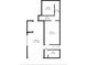 Detailed floor plan showcasing the layout of the home, including the garage, utility and bath at 6630 Gulfport S Blvd, South Pasadena, FL 33707