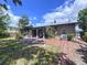 An inviting backyard with a brick patio at 6920 Bougainvilla S Ave, St Petersburg, FL 33707