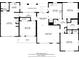 Detailed floorplan showcasing layout of rooms, including bedrooms, living areas, and kitchen at 6920 Bougainvilla S Ave, St Petersburg, FL 33707
