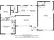 Layout of the home featuring clearly labeled rooms, dimensions, and total square footage at 9948 51St N Ave, St Petersburg, FL 33708
