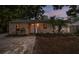 Charming home exterior with well-manicured landscaping and a welcoming entrance at 130 41St Ne Ave, St Petersburg, FL 33703