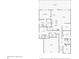 Detailed floor plan showcasing the layout of the home's first floor at 14413 Seattle Slew Ln, Ruskin, FL 33573