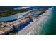 Breathtaking aerial view of beachfront property and the ocean at 18650 Gulf Blvd # 601, Indian Shores, FL 33785