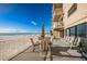 Enjoy ocean views from this community patio, perfect for relaxation at 18650 Gulf Blvd # 601, Indian Shores, FL 33785