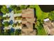 Aerial view of the home highlighting its size, layout, and location at 20305 Oak Key Ct, Tampa, FL 33647