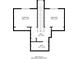 Detailed second floorplan showcasing the layout with room dimensions at 20305 Oak Key Ct, Tampa, FL 33647