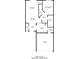 Detailed first floorplan showcasing the layout with room dimensions at 20305 Oak Key Ct, Tampa, FL 33647