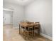 Cozy dining area with wooden table and chairs at 2511 W Braddock St, Tampa, FL 33607