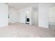 Spacious bedroom boasts plush carpeting and closet with washer and dryer hookups at 3844 Silverlake Way, Wesley Chapel, FL 33544