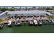 Waterfront condo complex with private boat docks and easy access to the open water at 4799 Coquina Key Se Dr, St Petersburg, FL 33705