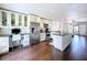 Open concept kitchen featuring stainless appliances and plenty of counter space at 4799 Coquina Key Se Dr, St Petersburg, FL 33705