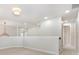 Loft area with carpet flooring, recessed lighting and plenty of space for relaxing at 5656 Cloverleaf Run, Bradenton, FL 34211