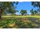 Picturesque view of the lush green golf course and surrounding homes at 9375 French Quarters Cir, Weeki Wachee, FL 34613