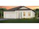 Charming single-story home with a two-car garage, manicured lawn, and inviting entrance at 10317 Cross River Trl, Parrish, FL 34219