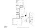Detailed floor plan showing the layout of the home, including bedrooms, bathrooms, and living spaces at 1084 Berkshire Ln, Tarpon Springs, FL 34688