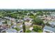 An aerial perspective highlights the home's desirable location, and access to nearby amenities at 2166 Dixie Garden Loop, Holiday, FL 34690