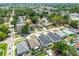Neighborhood aerial showcasing the density of housing and mature trees offering shade and privacy at 2305 W Kentucky Ave, Tampa, FL 33607