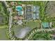 This community offers multiple amenities including a pool, tennis courts, lake, and clubhouse at 4365 Frontera Ln, Wesley Chapel, FL 33543
