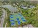 This community offers multiple amenities including a basketball court, tennis courts and a lake at 4365 Frontera Ln, Wesley Chapel, FL 33543
