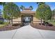 Gated entrance to the community pool area at 4535 Winding River Way, Land O Lakes, FL 34639