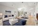 Bright, open-concept living room and dining area with modern furnishings and plenty of natural light at 5269 White Sand Ne Cir, St Petersburg, FL 33703