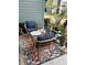 Cozy patio with comfortable seating surrounded by lush plants, perfect for relaxing or entertaining outdoors at 5768 75Th N Ter, Pinellas Park, FL 33781