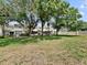 Sprawling backyard with mature trees, lush lawn, and privacy fence, perfect for outdoor relaxation at 7508 Hollowell Dr, Tampa, FL 33615