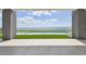 Inviting outdoor space with a clear view to the pool and waterfront at 90 Martinique Ave, Tampa, FL 33606