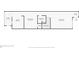 Level one floor plan showing kitchen, living, and dining rooms at 10906 Keys Gate Dr, Riverview, FL 33579