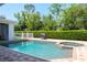 Backyard pool and spa area providing a refreshing escape at 2990 Eagle Estates W Cir, Clearwater, FL 33761