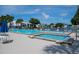 Beautiful community pool and hot tub with plenty of room to lay out and relax at 3166 Lake Pine S Way # E3, Tarpon Springs, FL 34688