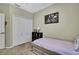 Bedroom with carpet and a large closet at 3243 Ashmonte Dr, Land O Lakes, FL 34638