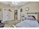 Bedroom with white walls and carpet at 3243 Ashmonte Dr, Land O Lakes, FL 34638
