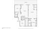 Second floor showing layout of bedrooms, bathrooms, bonus room, and closets at 3243 Ashmonte Dr, Land O Lakes, FL 34638