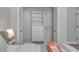 Bedroom closet featuring custom shelving and built in drawers at 4677 Del Sol Blvd, Sarasota, FL 34243