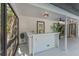 Outdoor kitchen and bar are great for entertaining guests at 4677 Del Sol Blvd, Sarasota, FL 34243