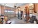 Spacious garage with ample storage space and quirky decor at 5000 18Th S Ave, Gulfport, FL 33707