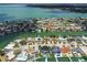 Picturesque waterfront community showcasing the distinctive architectural styles of waterfront homes at 7974 1St S Ave, St Petersburg, FL 33707