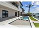 Stunning exterior featuring a modern pool and easy access to the water at 7974 1St S Ave, St Petersburg, FL 33707
