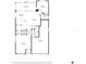 Detailed floorplan showcasing the first floor layout, including kitchen, living spaces, dining, and garage at 11607 Meridian Point Dr, Tampa, FL 33626