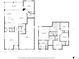 Detailed floorplan showcasing the layout of the home's two floors, including room dimensions and features at 11607 Meridian Point Dr, Tampa, FL 33626