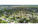 Scenic aerial shot of a neighborhood with tree-lined streets and well-maintained homes at 2401 Havana Dr, Clearwater, FL 33764