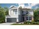 Charming two-story home featuring a balcony, attached garage, and well-maintained landscaping at 3410 Lumber Falls Dr, Plant City, FL 33565