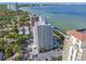 High-rise condominium complex with ocean views, nearby landscaping, and convenient parking at 4141 Bayshore Blvd # 1204, Tampa, FL 33611