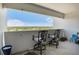 Balcony with chairs offering a stunning view at 4141 Bayshore Blvd # 1204, Tampa, FL 33611